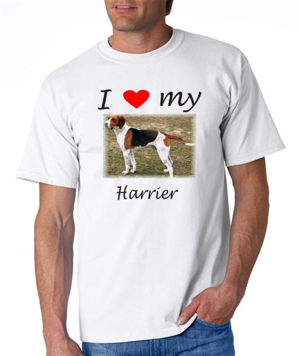 Dogs - Harrier Picture on a Mens Shirt